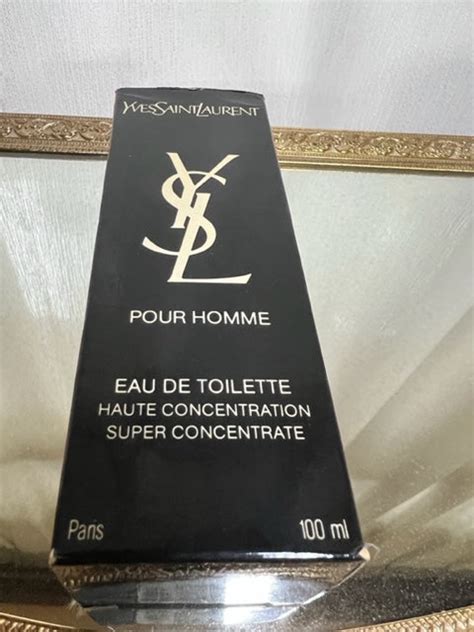 vintage ysl pour homme|YSL pour homme haute concentration.